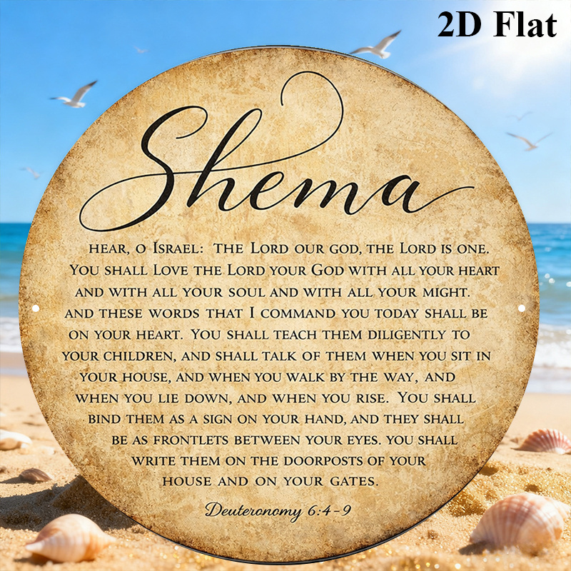 Art & Craft Activities For Toddlers - CIFBUY Vintage Judaica Scripture Aluminum Wall