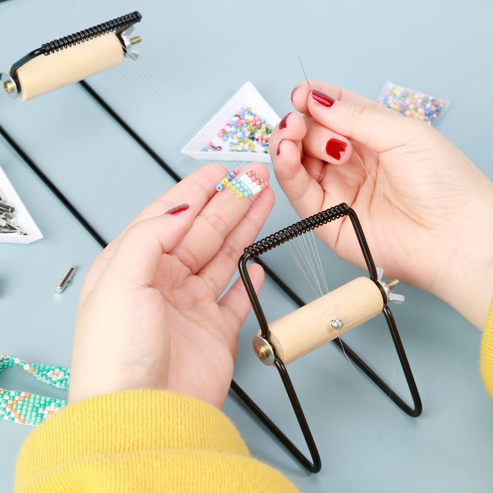 Loom Weaving Frame - Weaving Beading Loom Easy-to-Use DIY Tool