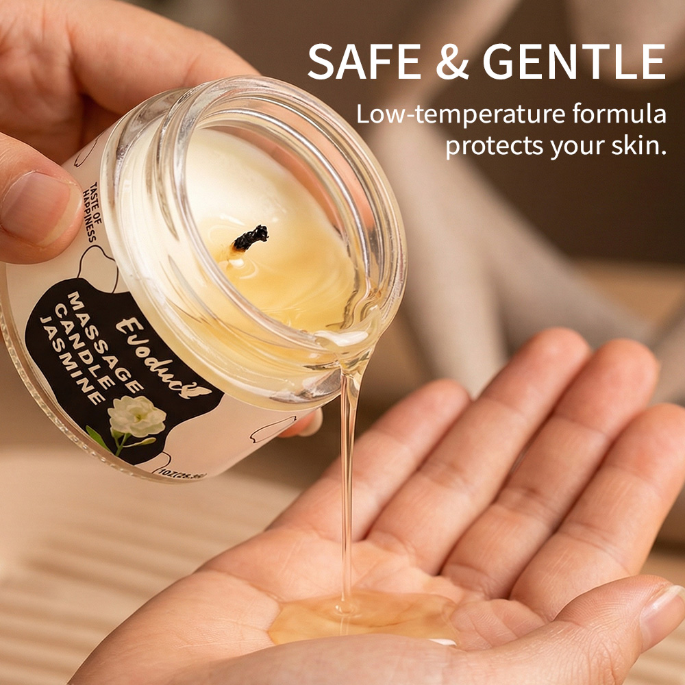 Soy Candle Fragrance Oil - Massage Oil Candle Jasmine Soy Wax