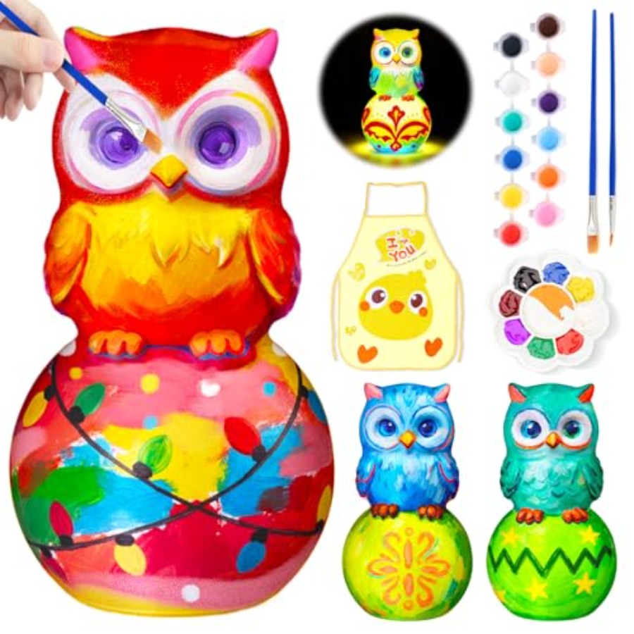 Art Craft Painting - Paint Your Own Lamp Kit, Arts