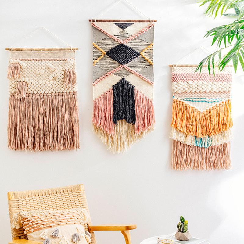 Loom Weaving Frame - Wooden Warp Weaving Loom Set for