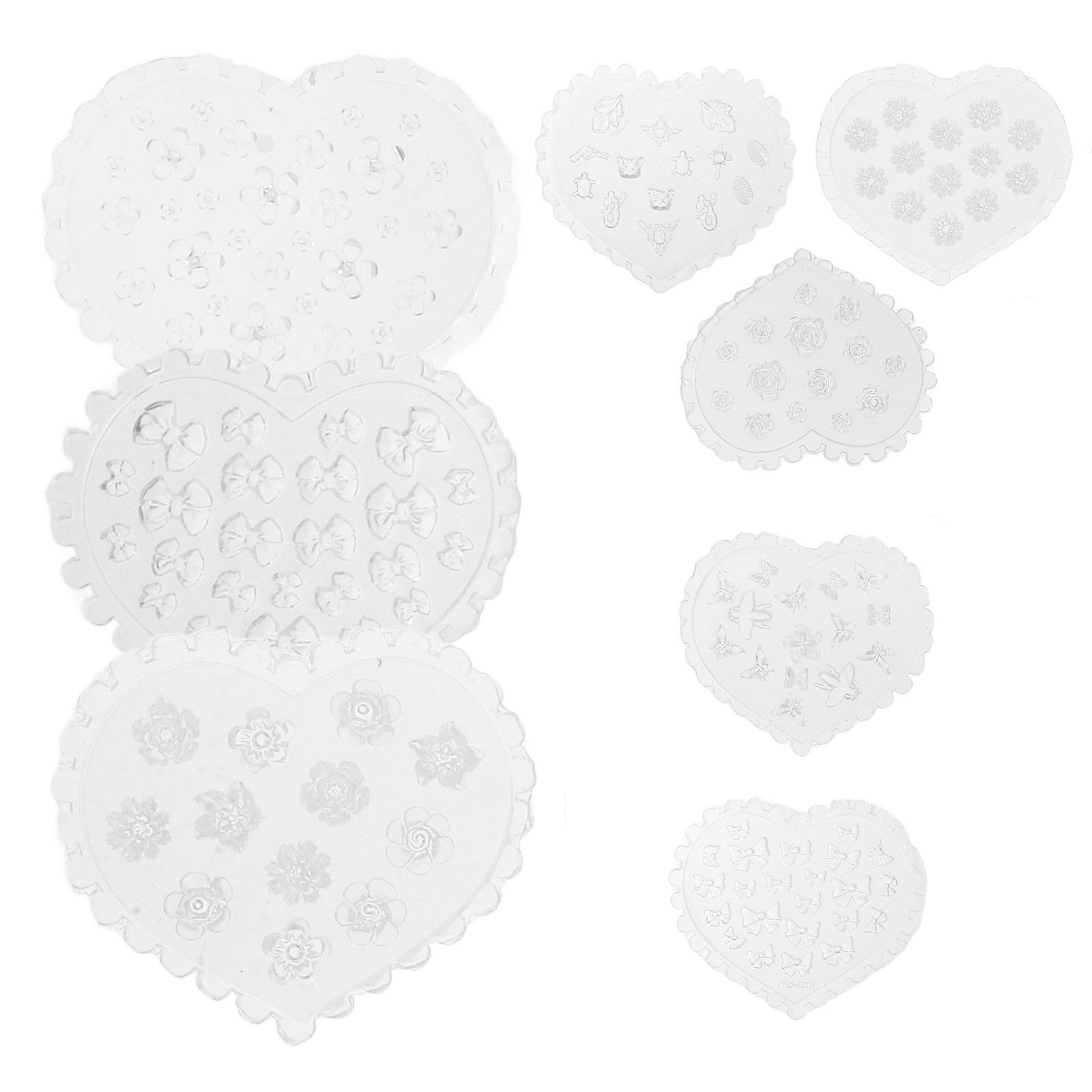 Art Craft Flower Making - 8Pcs Butterfly Bow Flower Polymer Clay