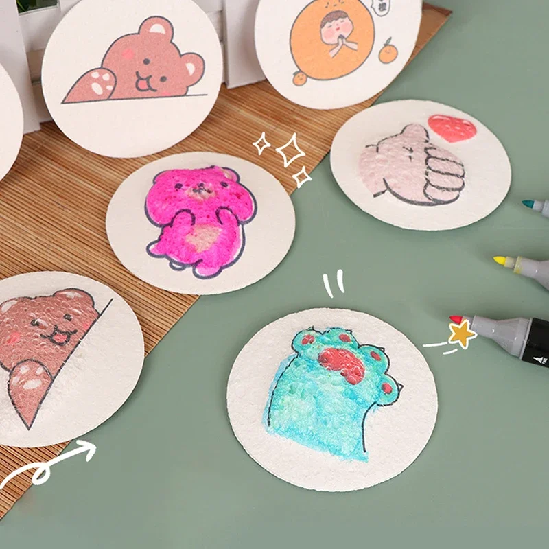Art Craft Education - 3D Puffy Foam Texture Painting Paper