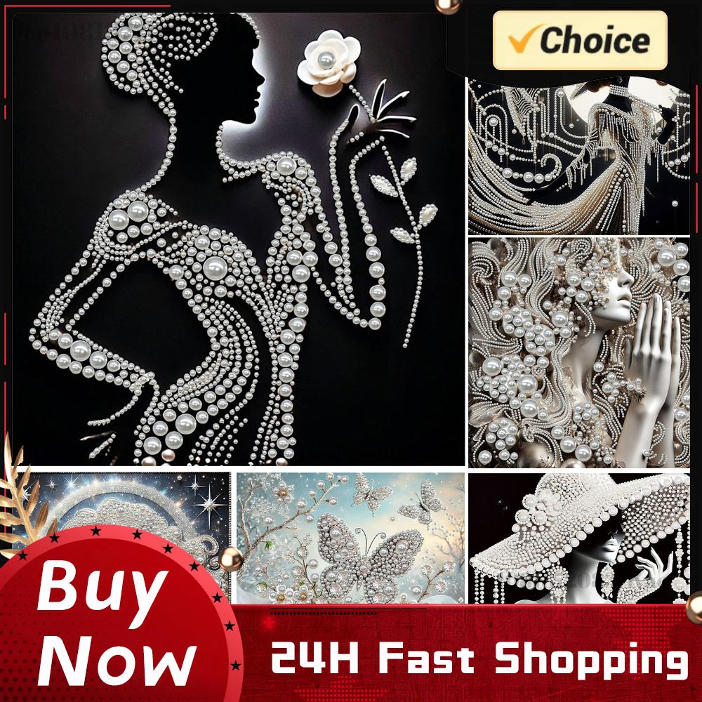 Art Craft Gifts For Adults - DIY Ladies Pearl Diamond Painting Gem