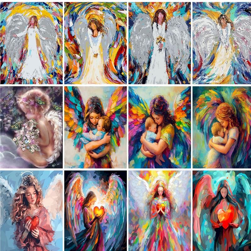 Art Craft Gifts For Adults - PhotoCustom Oil Painting By Numbers Handpainted