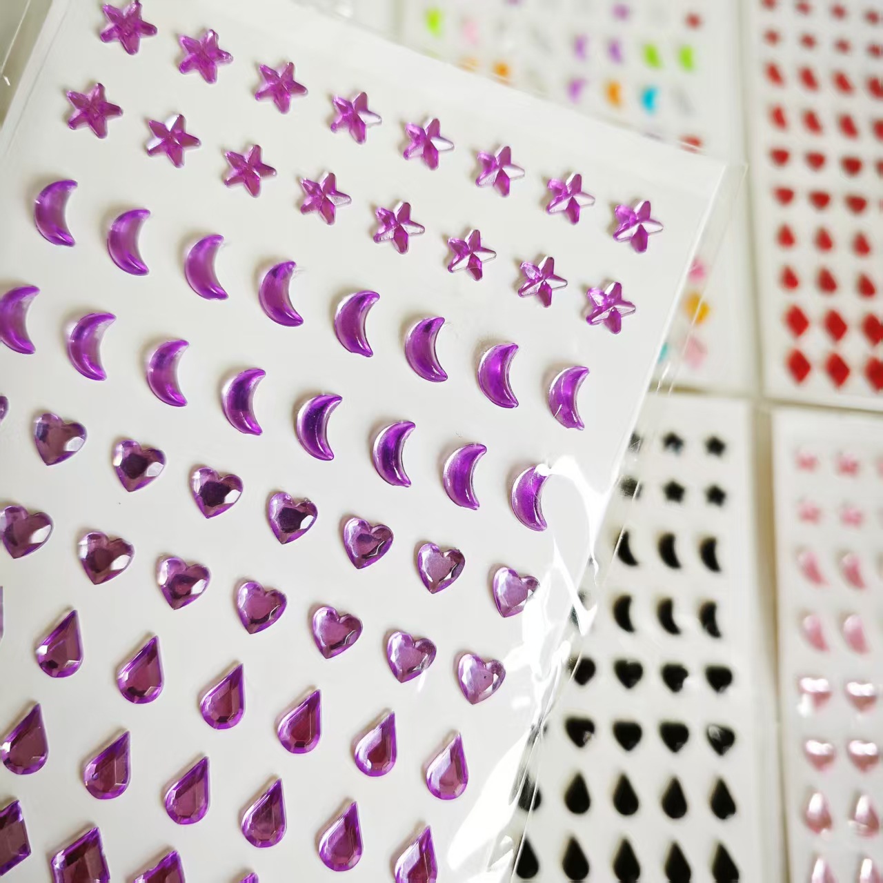 Art Craft And - Acrylic 3D Gem Sticker Art Cross