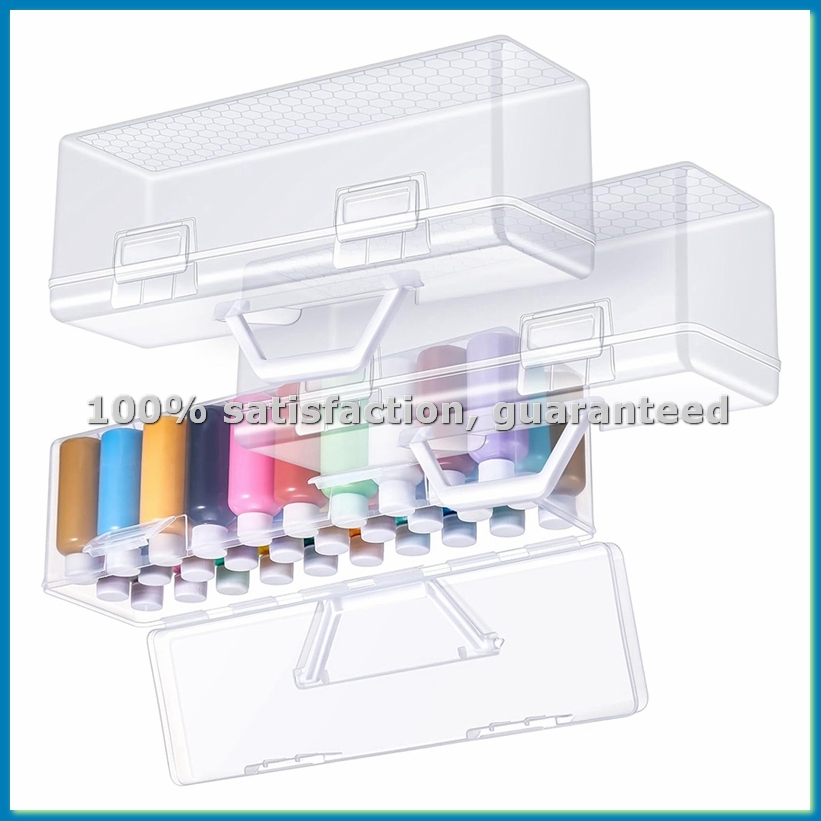 Art And Craft With Paint - 3 Pcs Paint Storage Box for