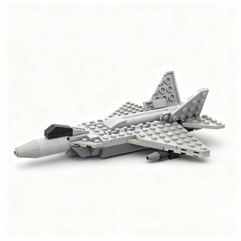 139pcs MOC City Airport F-22 M - đánh giá và giá Art Craft Idea