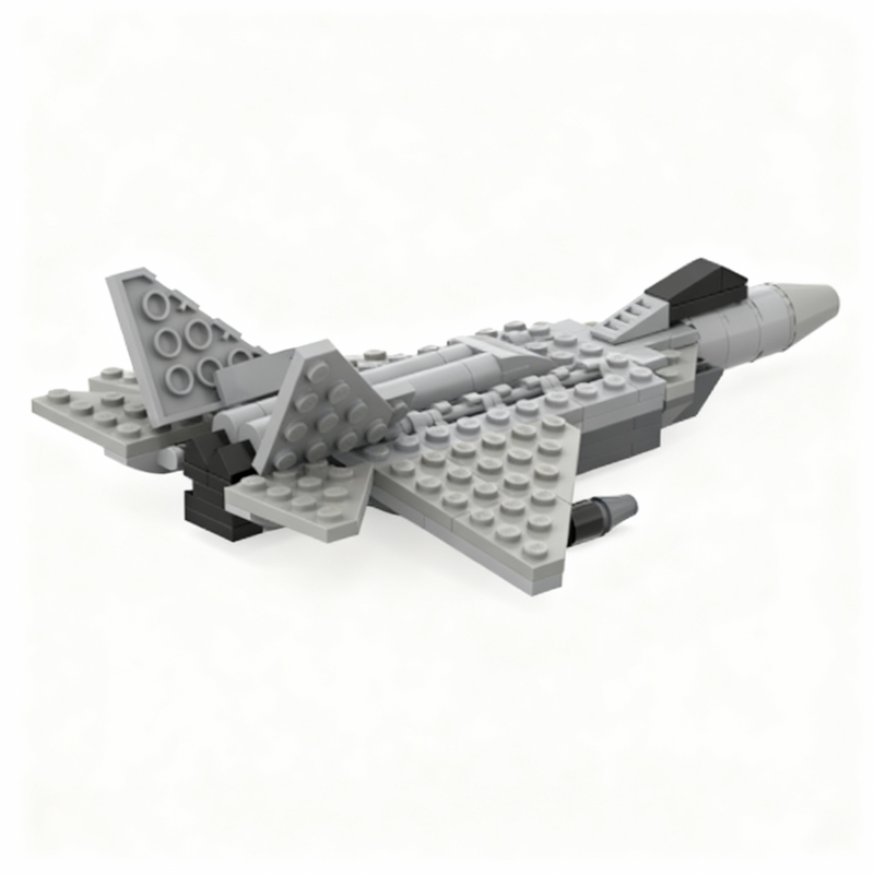 139pcs MOC City Airport F-22 M - đánh giá và giá Art Craft Idea