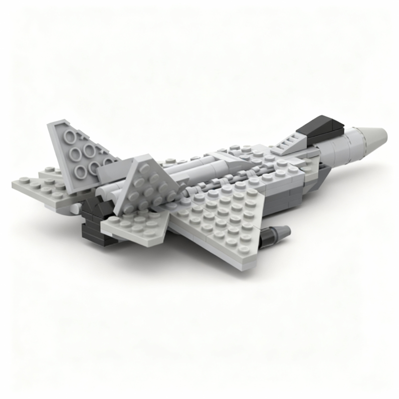 139pcs MOC City Airport F-22 M - đánh giá và giá Art Craft Idea
