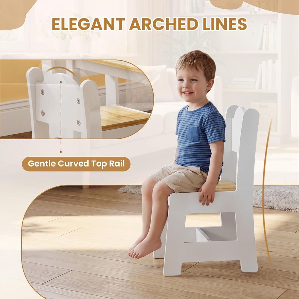 Kids Table and 2 Chairs, Toddl - đánh giá và giá Art And Craft For Nursery