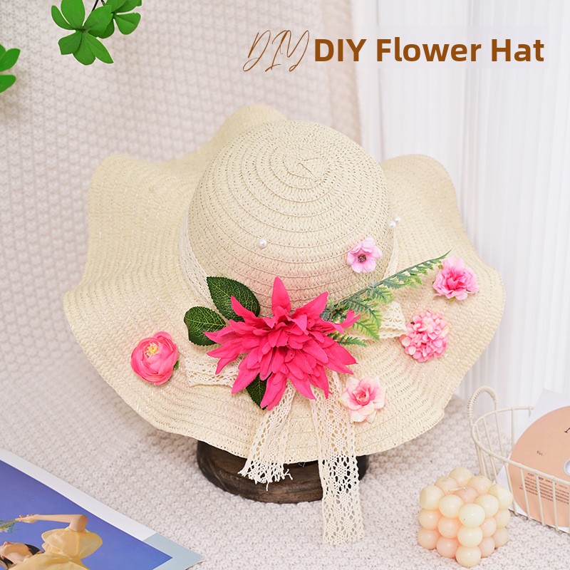 Handmade Floral Hat DIY Materi - đánh giá và giá Art Craft Event