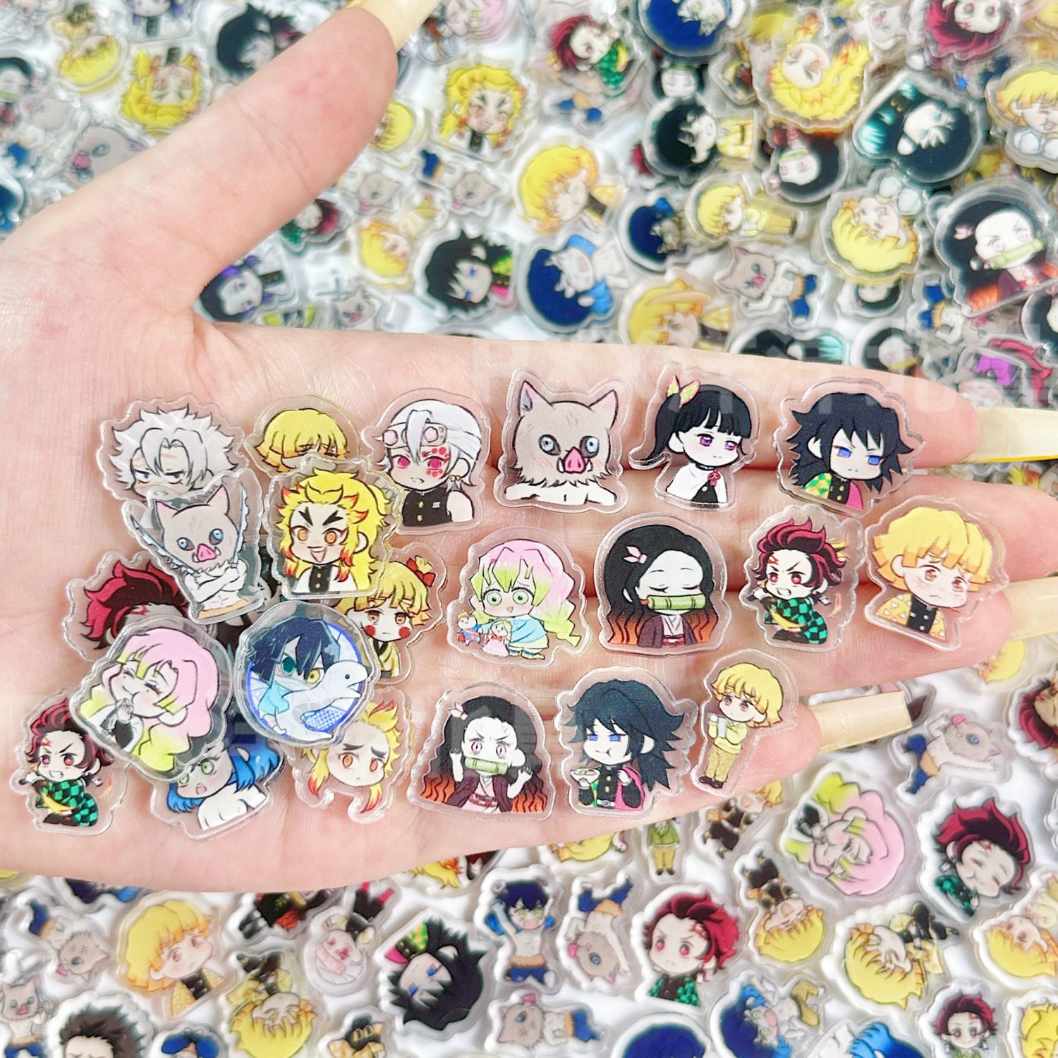 50/100Pcs 1/2cm Mini Demon Sla - đánh giá và giá Art Craft Material