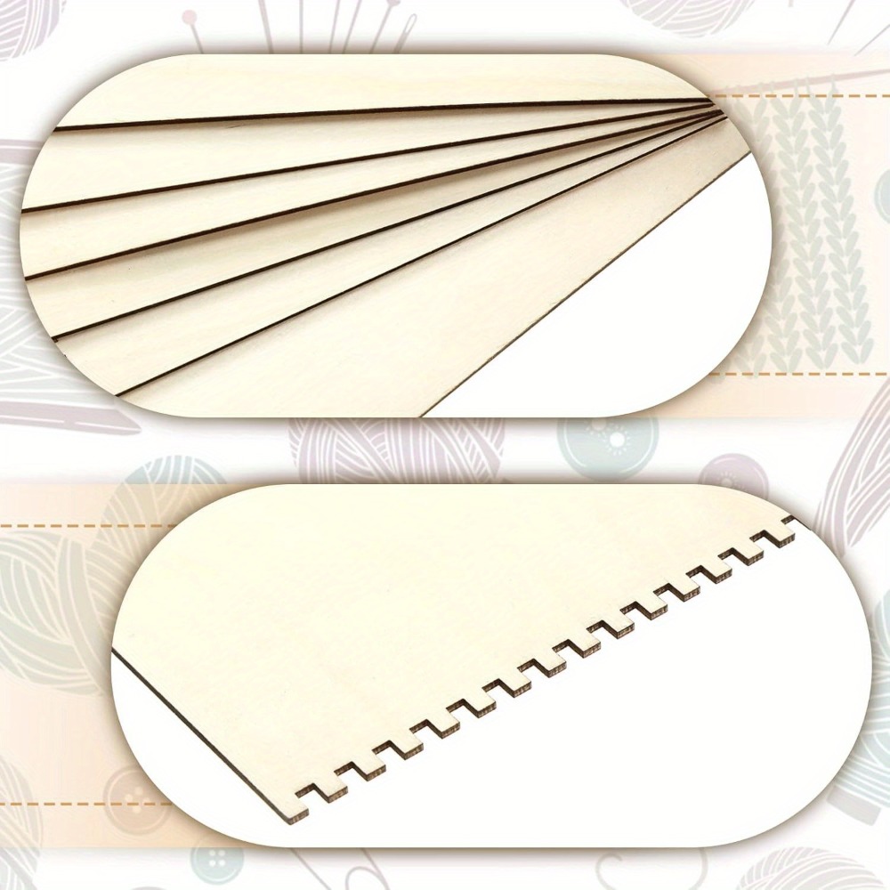 6 Pcs Beginners Wooden Weaving - đánh giá và giá Art Craft Education