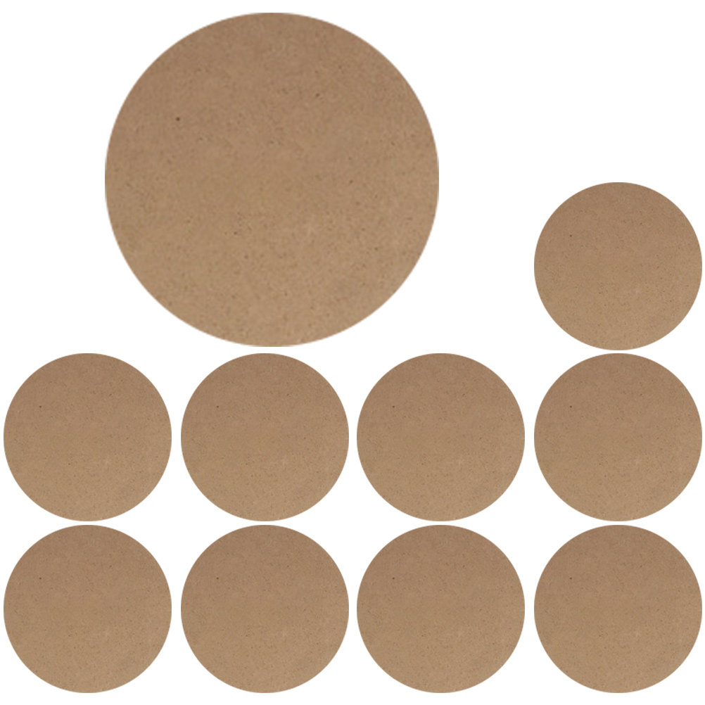 10Pcs Wooden Clay Board Smooth - đánh giá và giá Art Craft Idea
