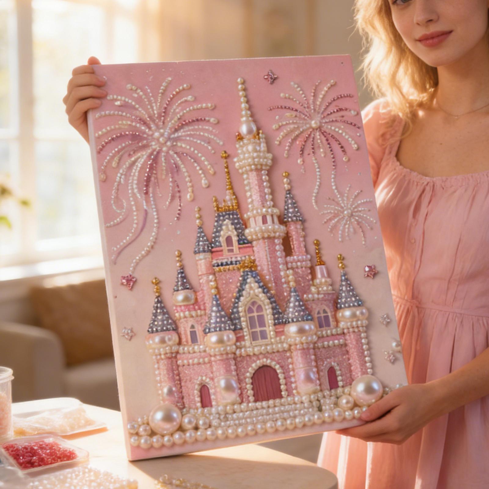 DIY Pearl Painting Kit Beaded  - đánh giá và giá Art Craft Kits For Adults