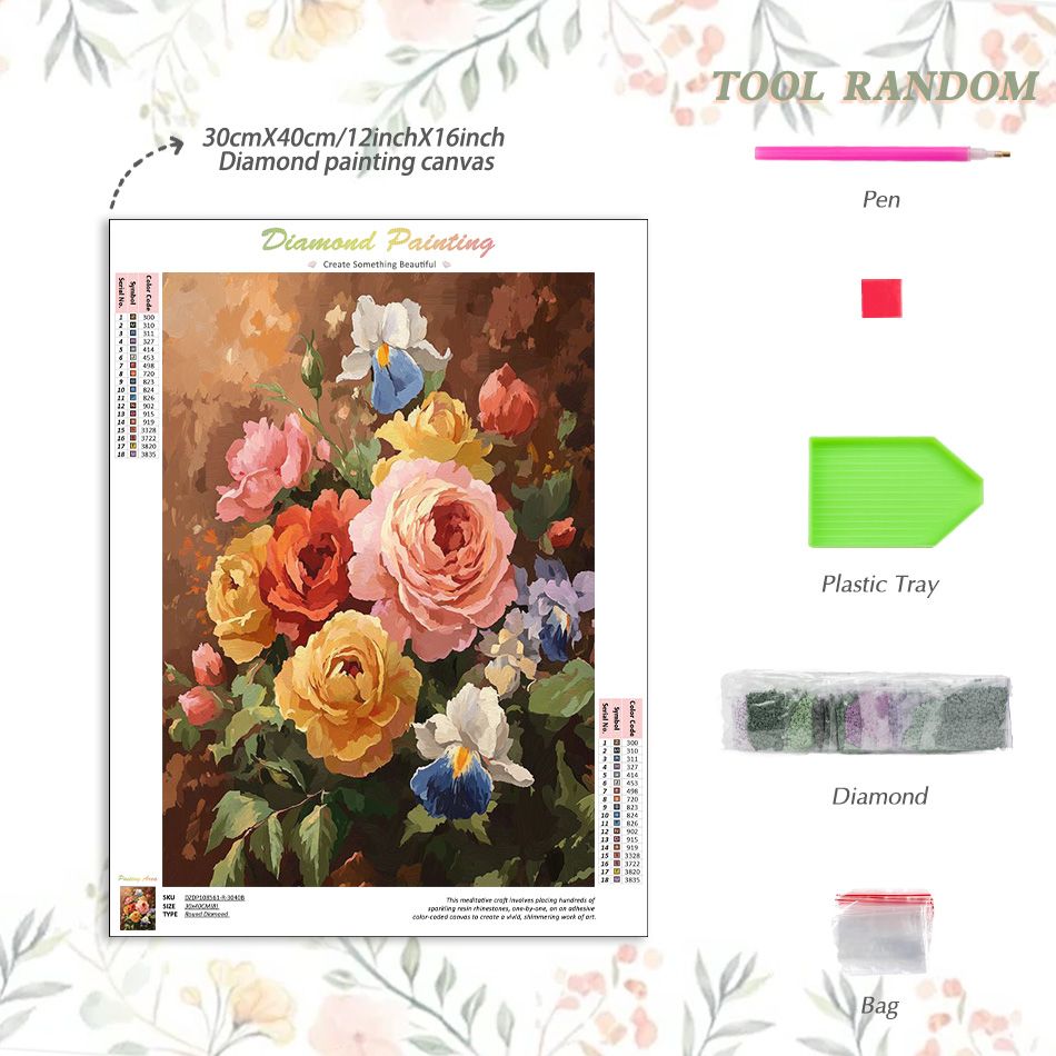 CHENISTORY Flower 5d Diamond P - đánh giá và giá Art Craft Idea