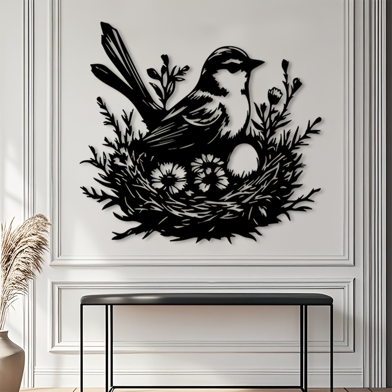 CIFBUY Metal Wall Art Bird Nes - đánh giá và giá Art And Craft For Nursery