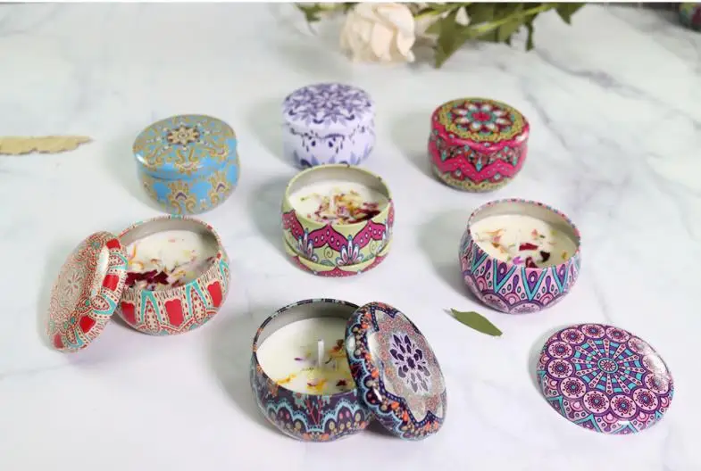 New Scented Candle Tin Jar Por - đánh giá và giá Soy Candle Fragrance Oil