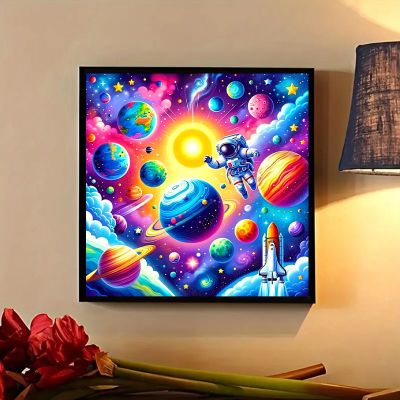 Space Landscape Pattern Diamon - đánh giá và giá Art Craft Kits For Adults