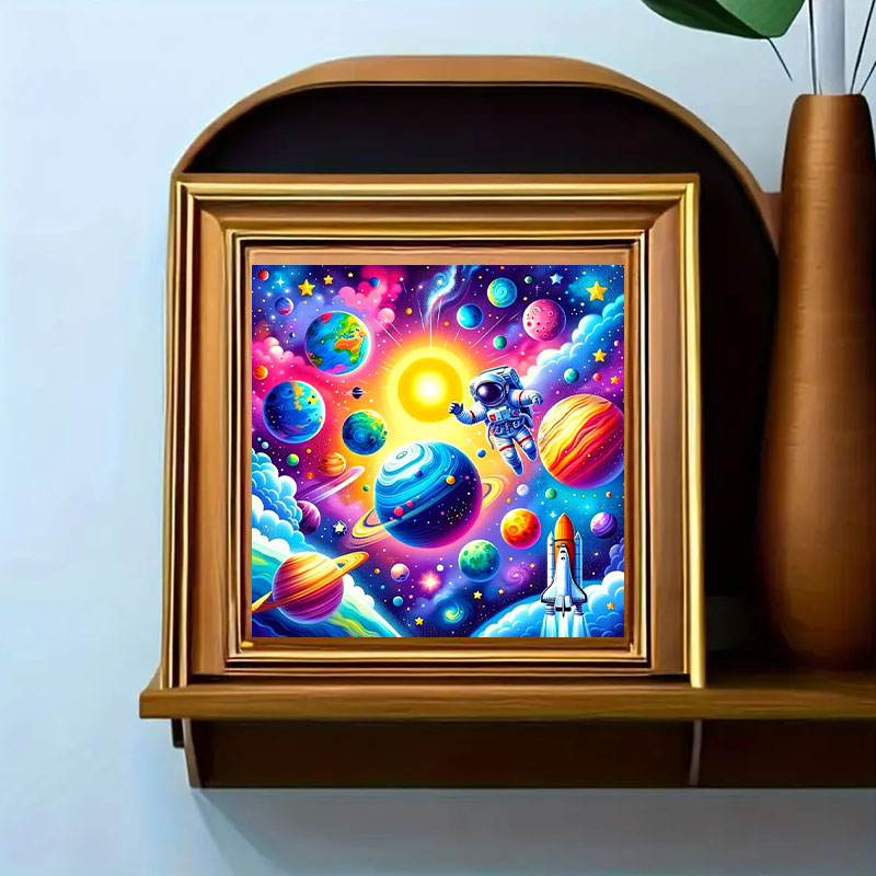 Space Landscape Pattern Diamon - đánh giá và giá Art Craft Kits For Adults