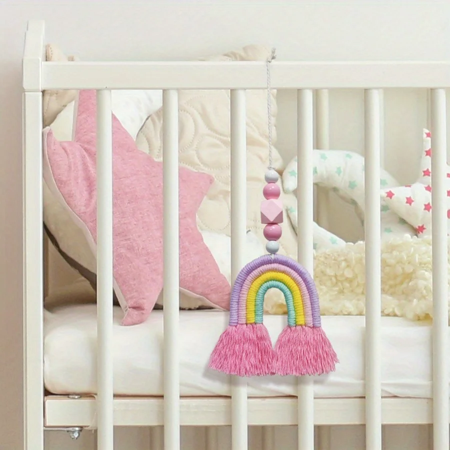 Pink Rainbow Wind Chimes Weavi - đánh giá và giá Art And Craft For Nursery