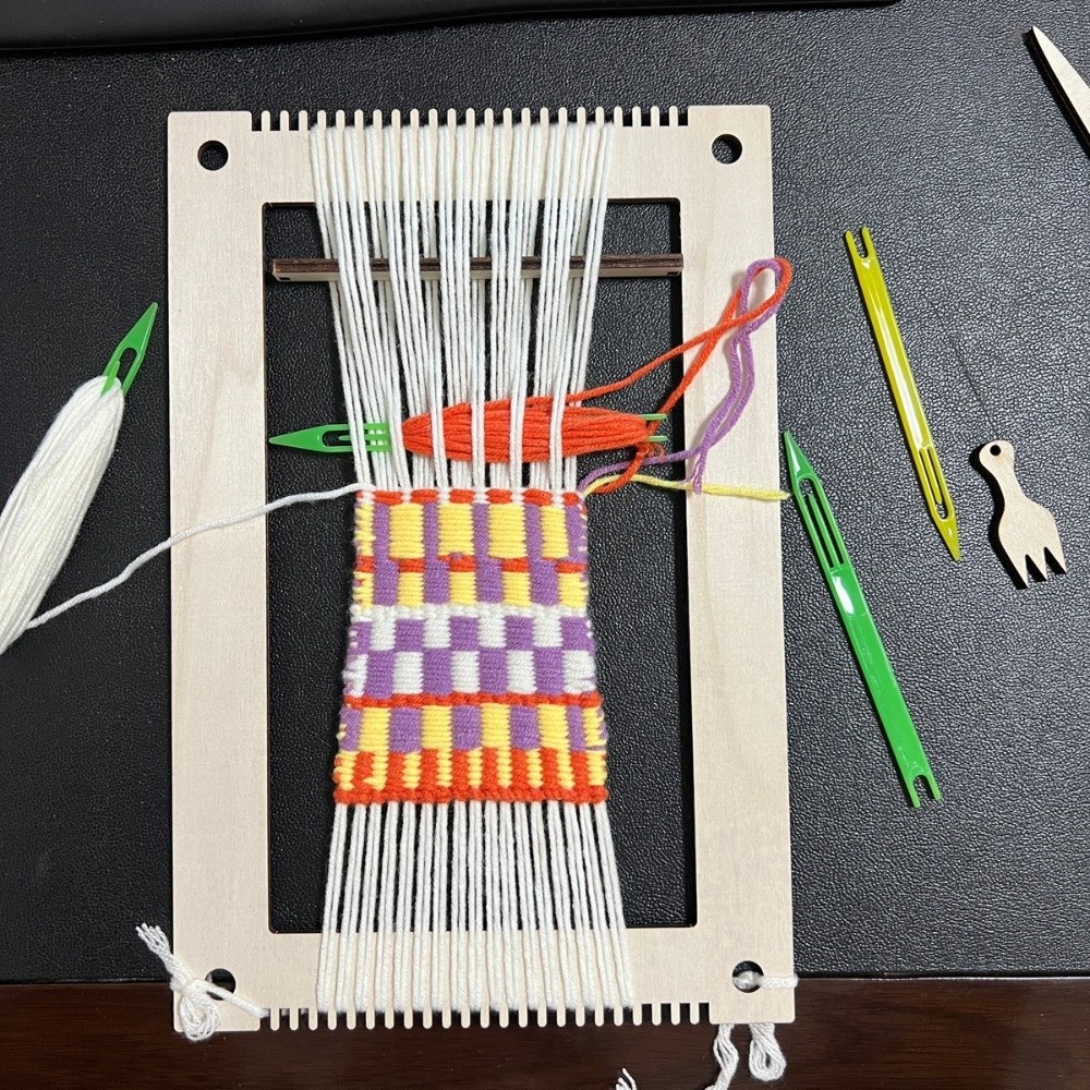 Wooden Mini Loom Machine Light - đánh giá và giá Loom Weaving Frame