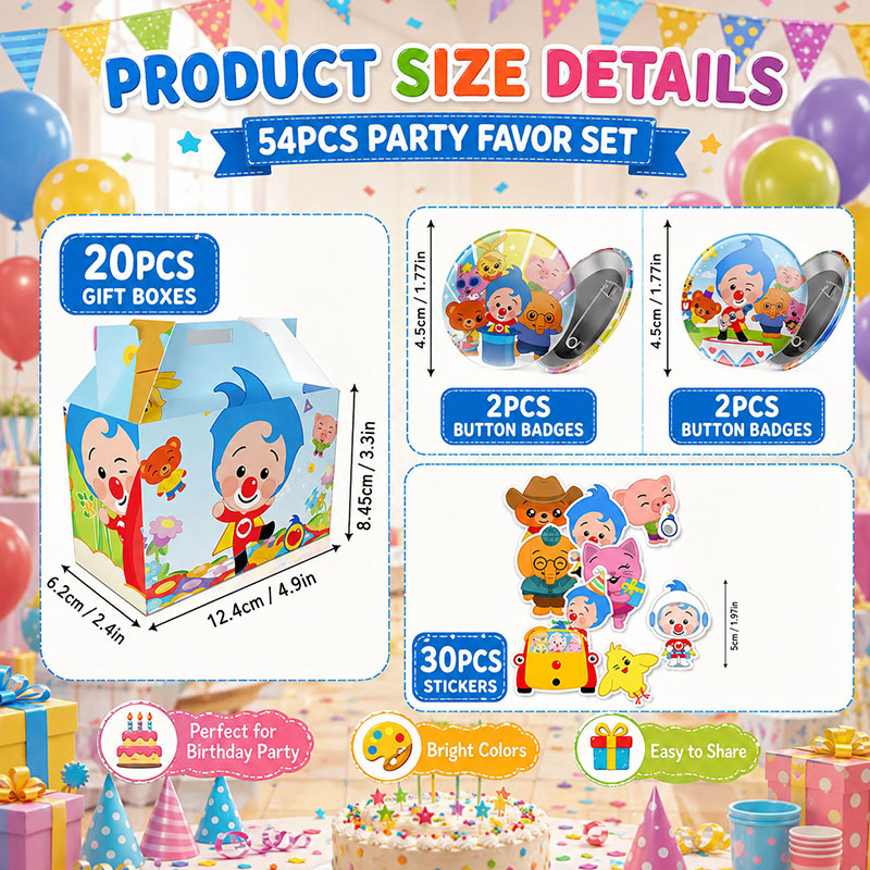 PLIM Cartoon Pattern Paper box - đánh giá và giá Art Craft Event