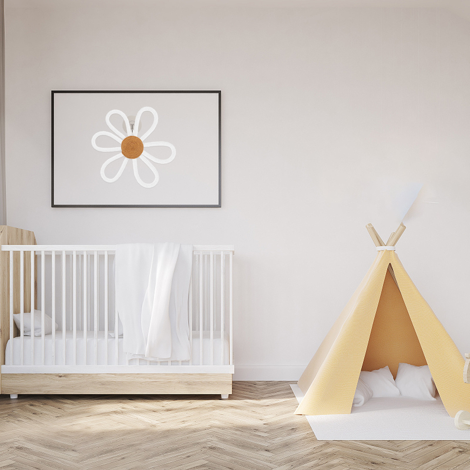 Woven Daisy Wall Decor Boho Ma - đánh giá và giá Art And Craft For Nursery