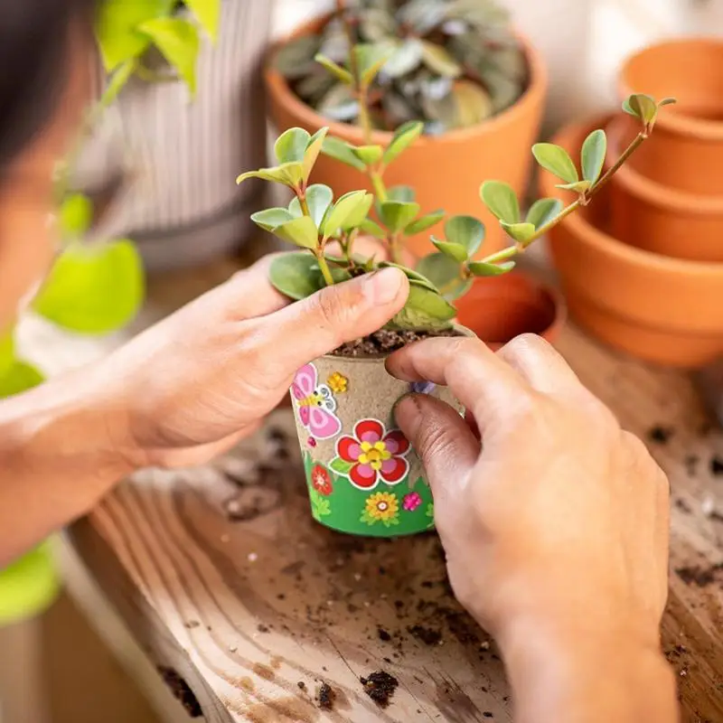 DIY Paper Flower Pot Craft Kit - đánh giá và giá Art And Craft For Nursery