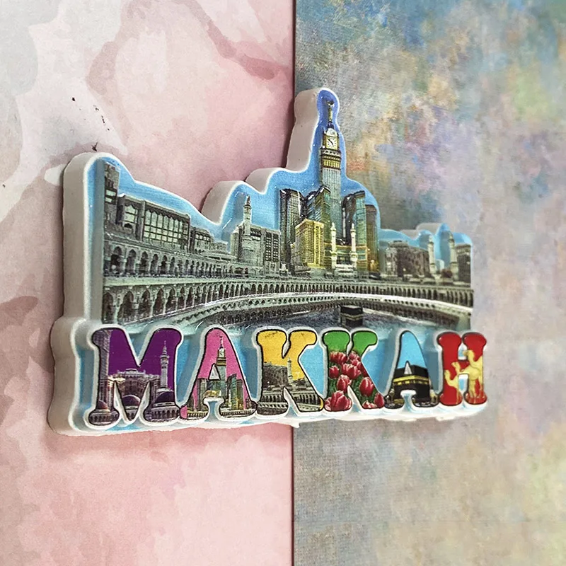 Mecca 3D refrigerator magnet T - đánh giá và giá Art Craft Magnet
