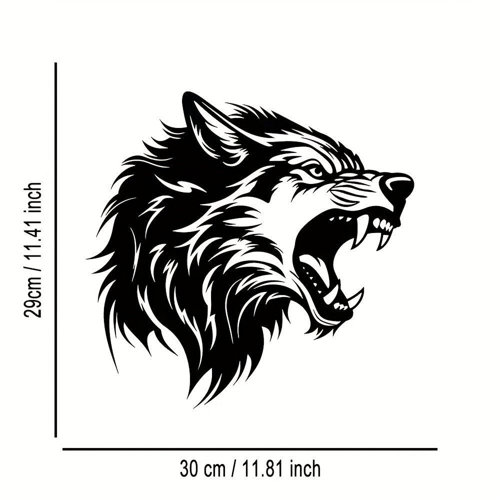 CIFBUY Wolf Head Metal Wall Ar - đánh giá và giá Art Craft Bar