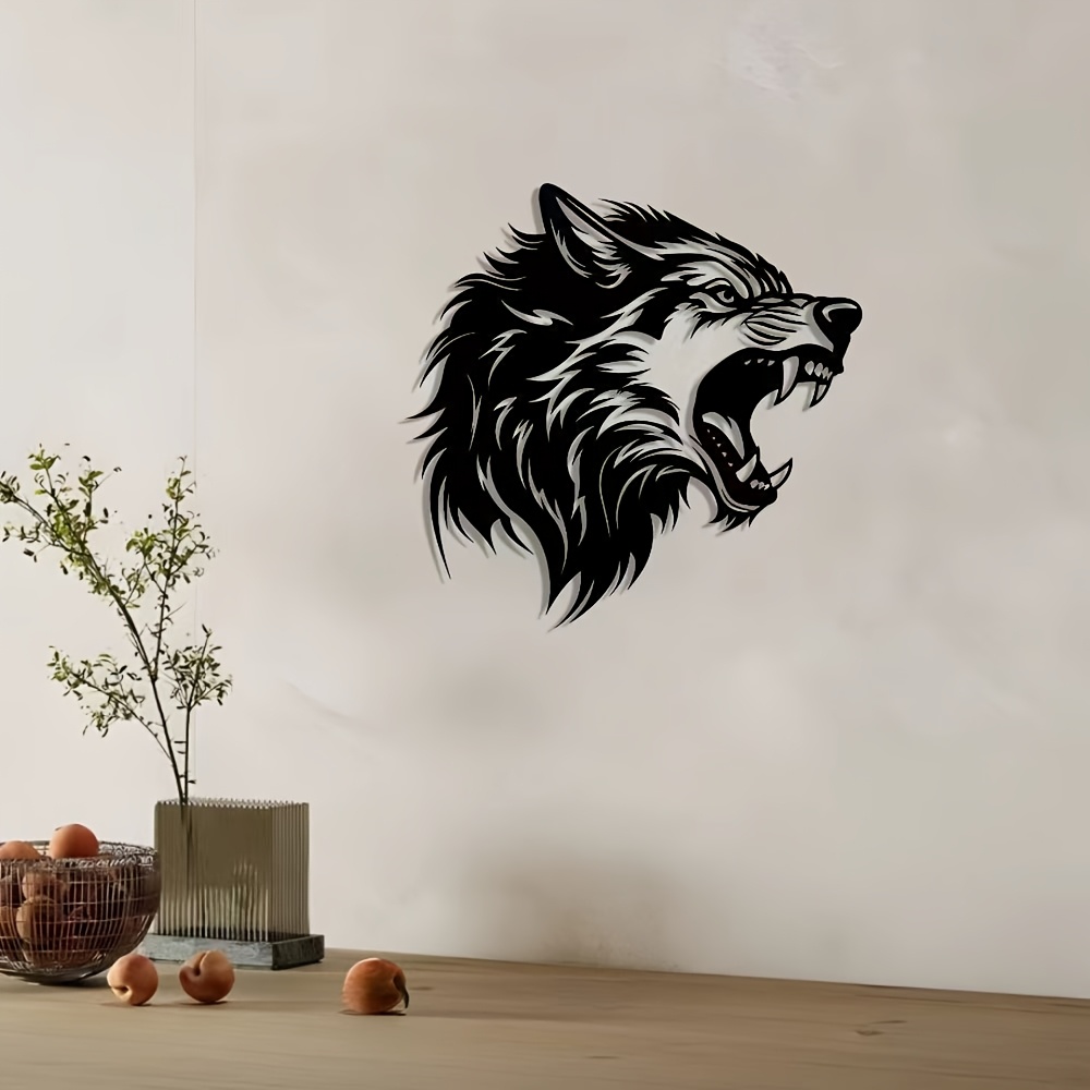 CIFBUY Wolf Head Metal Wall Ar - đánh giá và giá Art Craft Bar