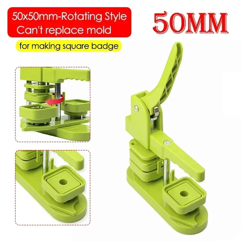 50mm Green Rotating Style Squa - đánh giá và giá Art Craft Magnet