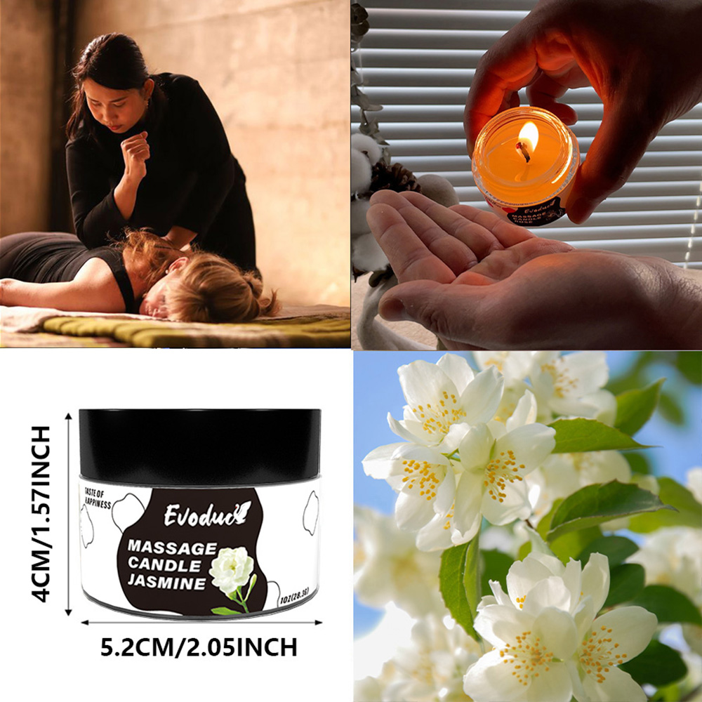 Massage Oil Candle Jasmine Soy - đánh giá và giá Soy Candle Fragrance Oil