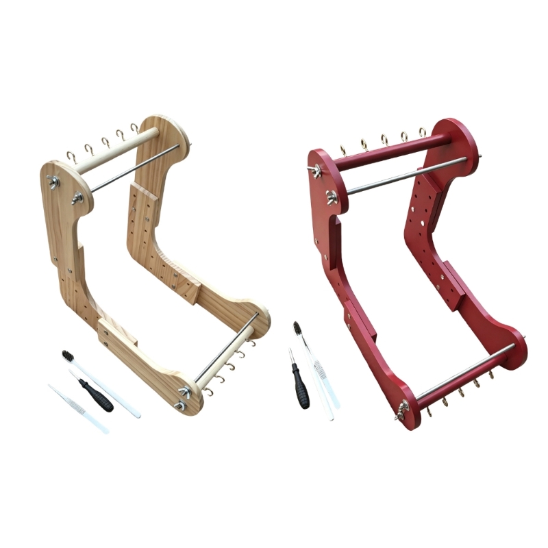 Máy dệt hạt để bàn Khung gỗ có - đánh giá và giá Loom Weaving Frame