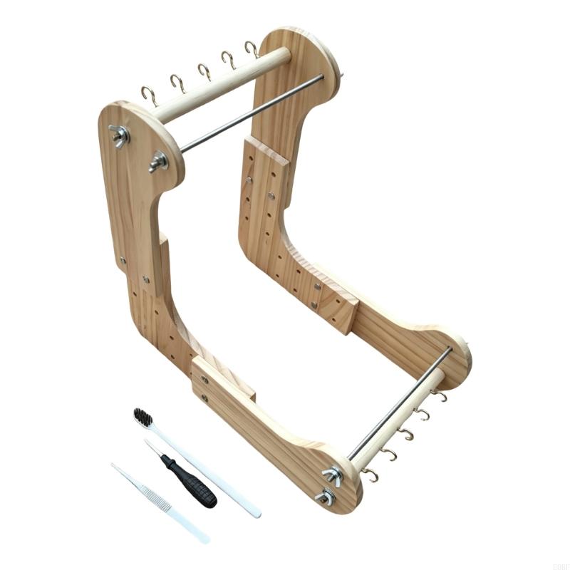 Máy dệt hạt để bàn Khung gỗ có - đánh giá và giá Loom Weaving Frame