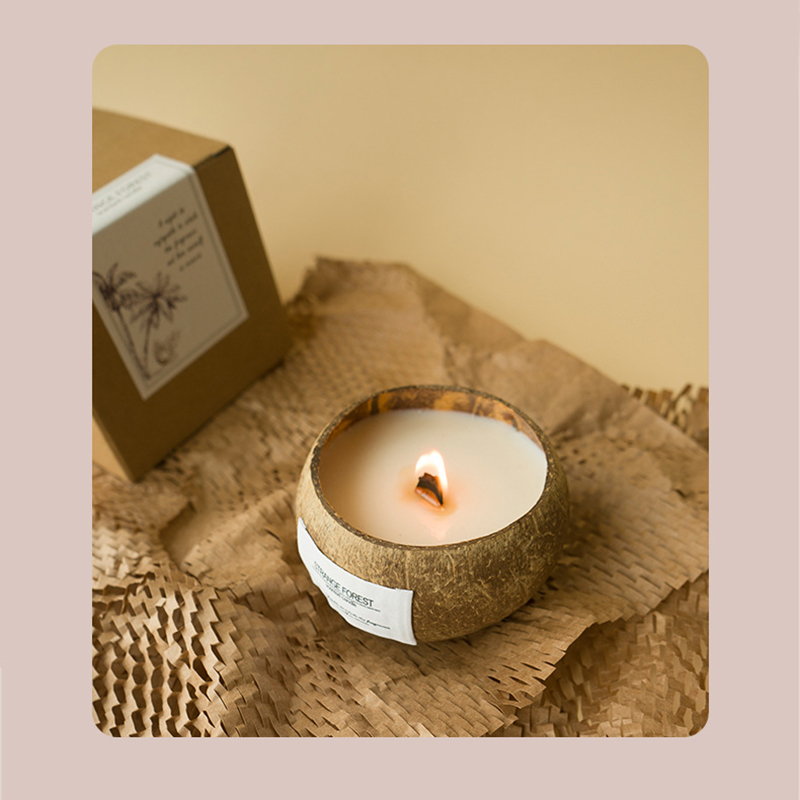Coconut Shell Aromatherapy Can - đánh giá và giá Soy Candle Fragrance Oil