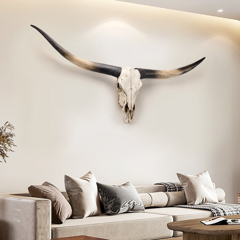 Large Resin Bull Head Statues  - đánh giá và giá Art Craft Bar
