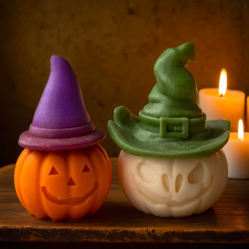 Halloween Devil Pumpkin Silico - đánh giá và giá Soy Candle Fragrance Oil