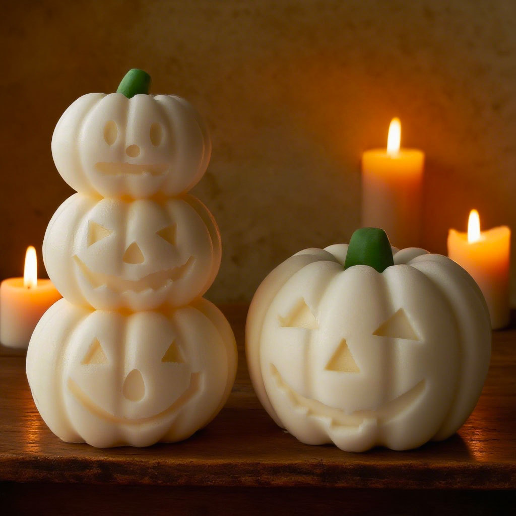 Halloween Devil Pumpkin Silico - đánh giá và giá Soy Candle Fragrance Oil
