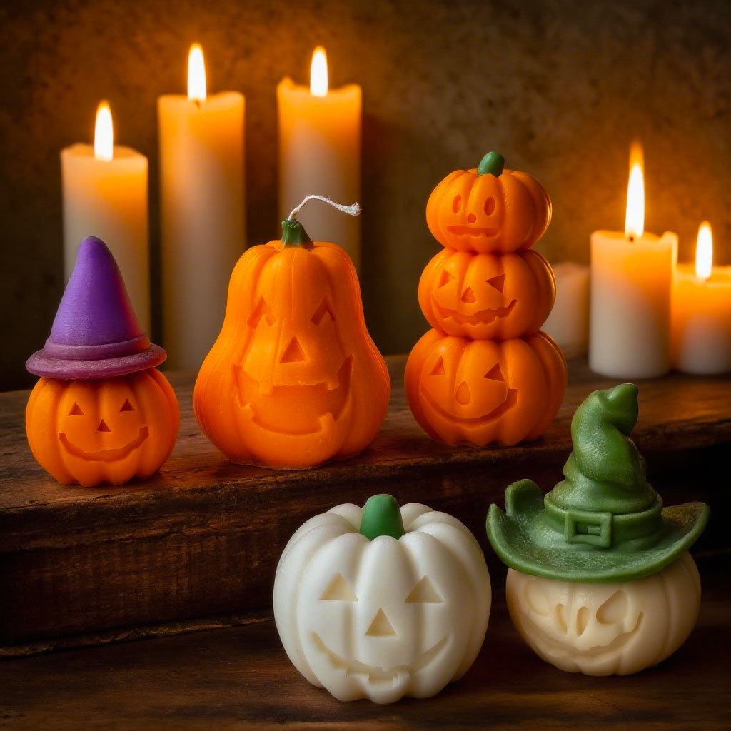 Halloween Devil Pumpkin Silico - đánh giá và giá Soy Candle Fragrance Oil