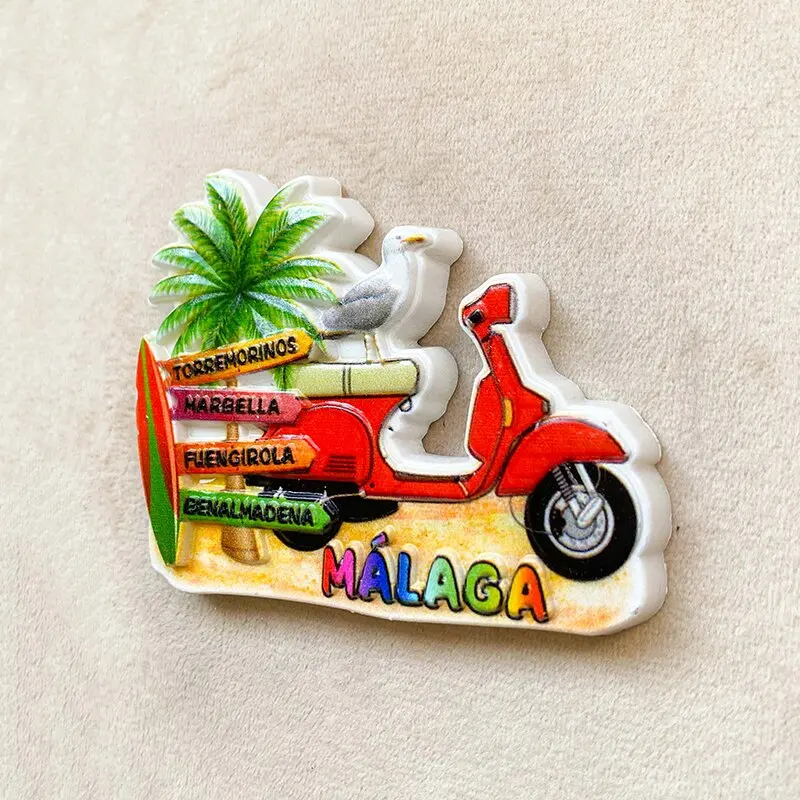 Malaga, Spain Travel souvenirs - đánh giá và giá Art Craft Magnet