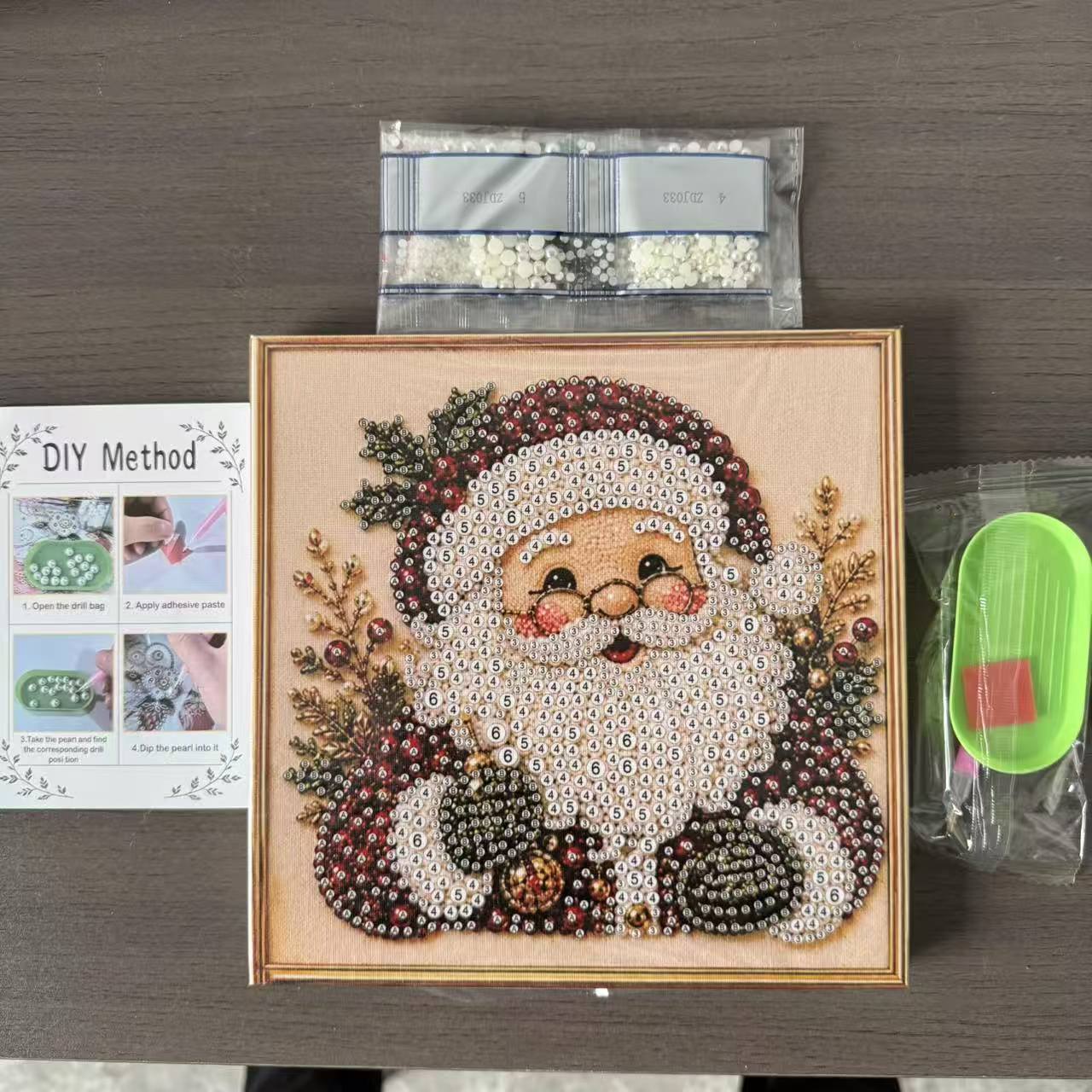 Christmas Pearl Diamond Painti - đánh giá và giá Art Craft Gifts For Adults