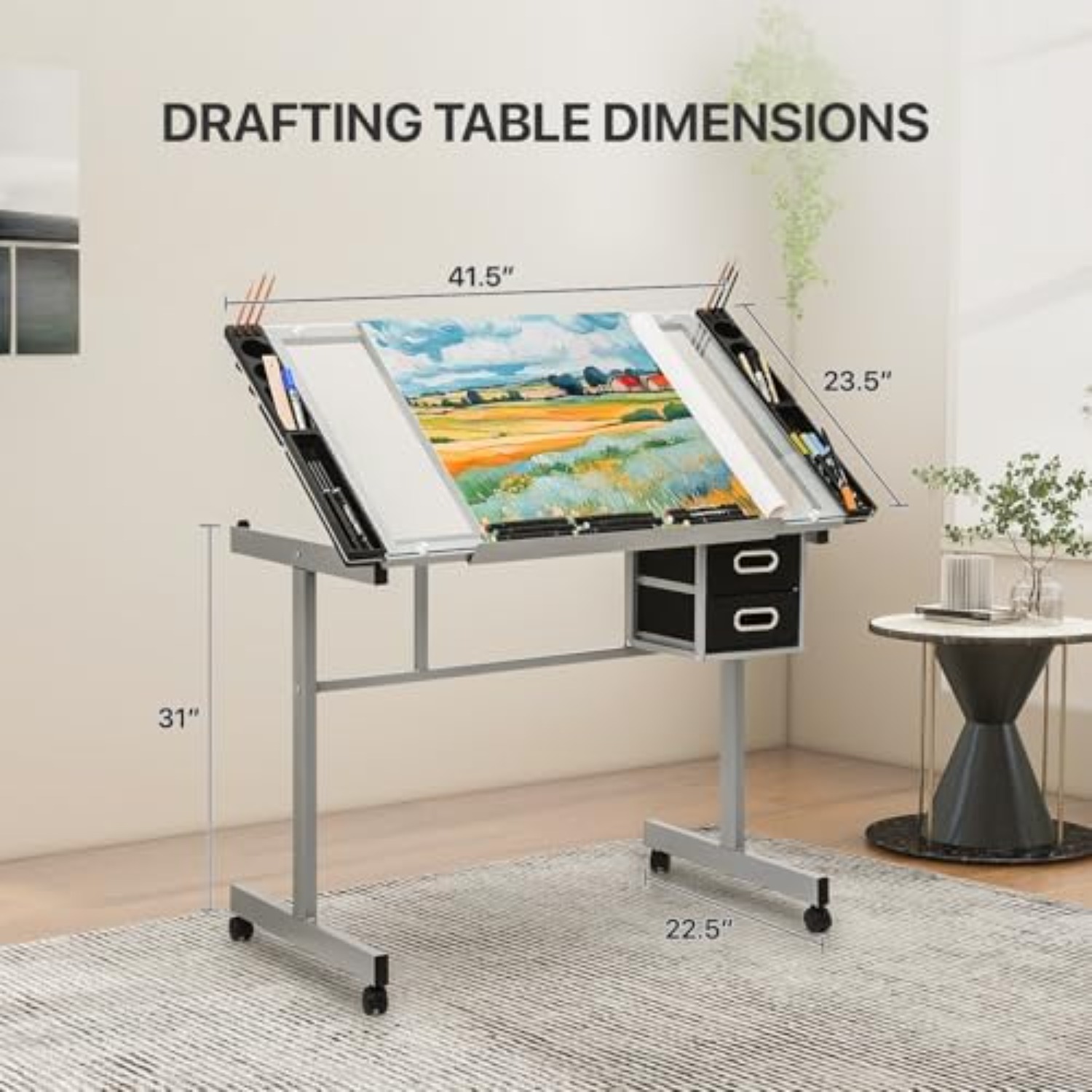 Professhional Drafting Table f - đánh giá và giá Art Craft And