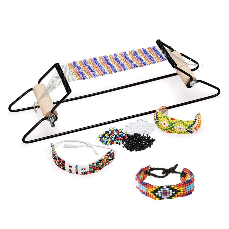 Metal Bead Loom Kit Weaving Be - đánh giá và giá Loom Weaving Frame