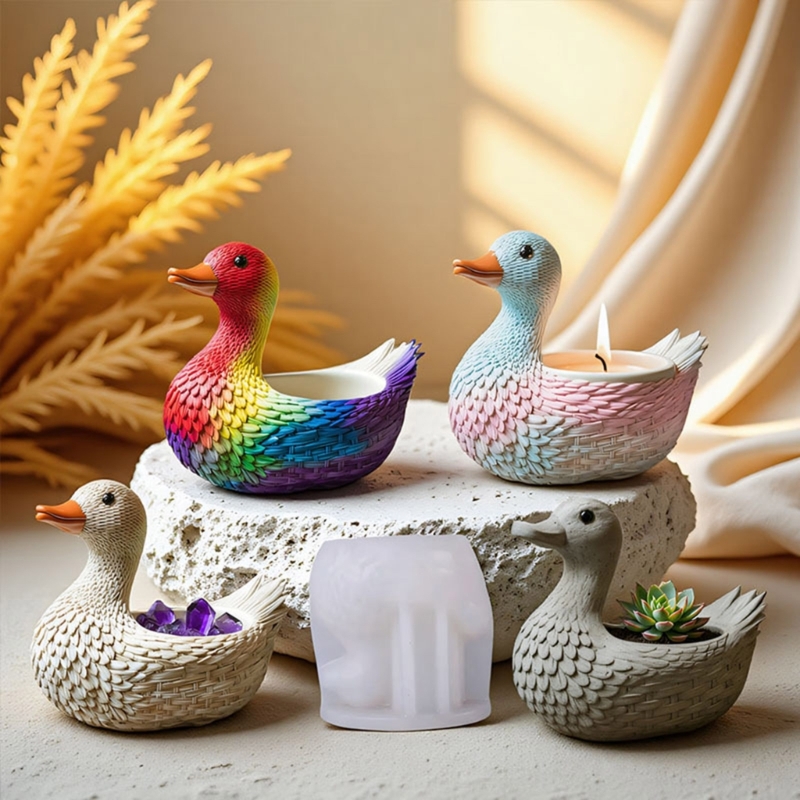 Tái sử dụng Silicone Duck Mold - đánh giá và giá Art Craft Idea