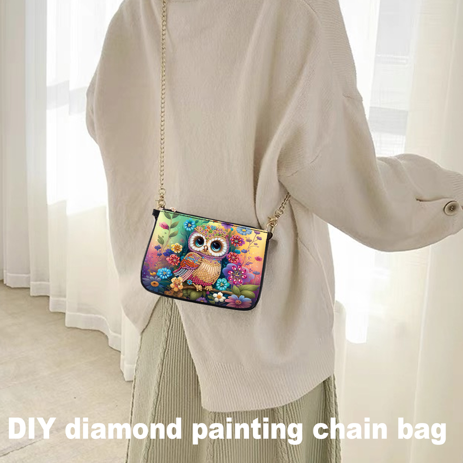 Colorful Owl Diamond Art Paint - đánh giá và giá Art Craft Kits For Adults