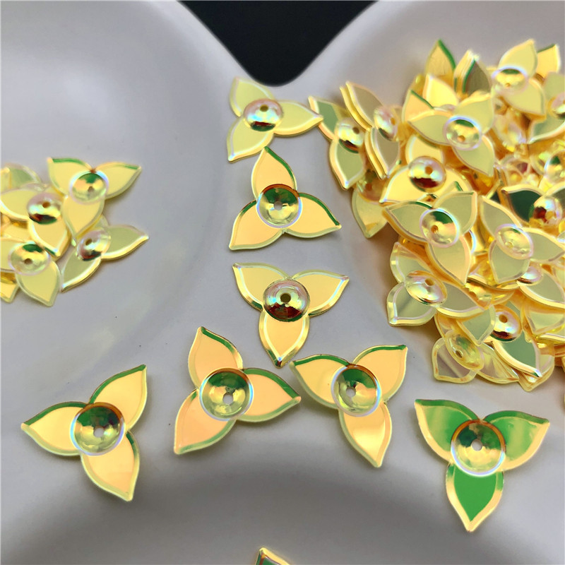 30G 15X19Mm Ba Cánh Hoa Hoa Rờ - đánh giá và giá Art Craft Flower Making