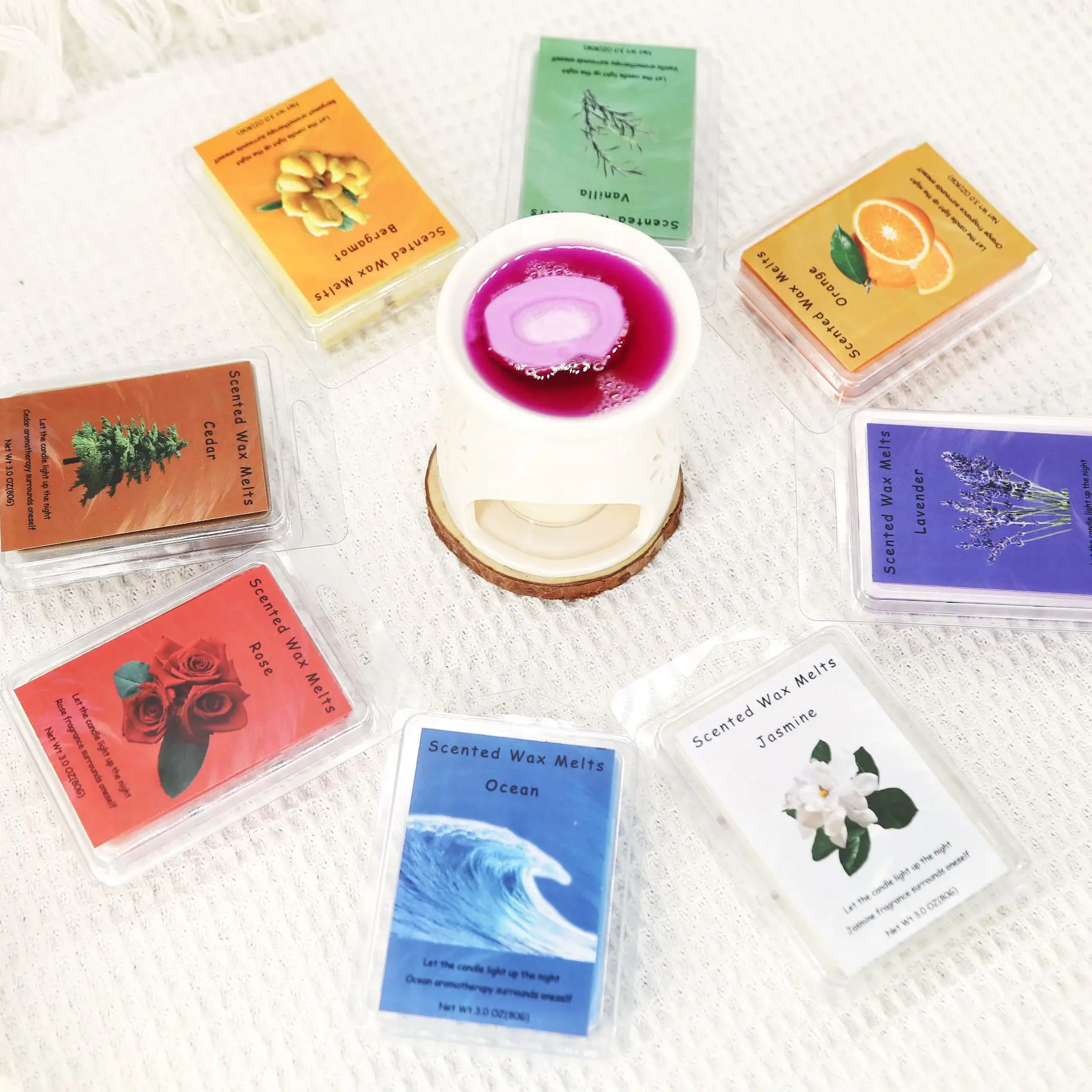 8 Scented Wax Melts Soy for Sc - đánh giá và giá Soy Candle Fragrance Oil